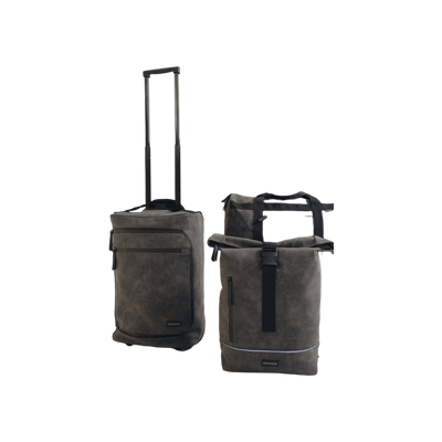 NORLÄNDER Nubuck Urban Rugtas Grijs