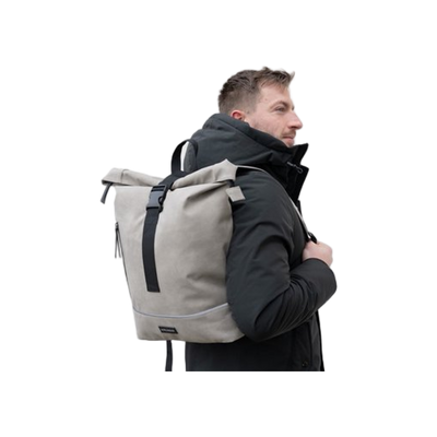 NORLÄNDER Nubuck Urban Rugtas Taupe