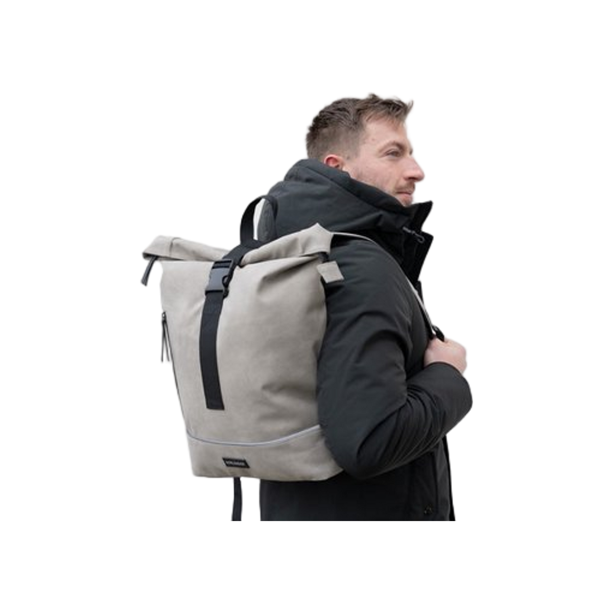 NORLÄNDER Nubuck Urban Rugtas Taupe
