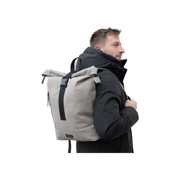 NORLÄNDER Nubuck Urban Rugtas Taupe