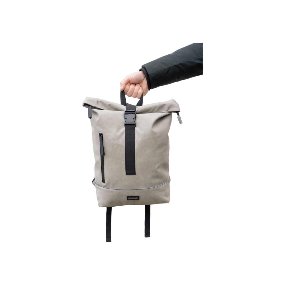 NORLÄNDER Nubuck Urban Rugtas Taupe