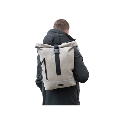 NORLÄNDER Nubuck Urban Rugtas Taupe