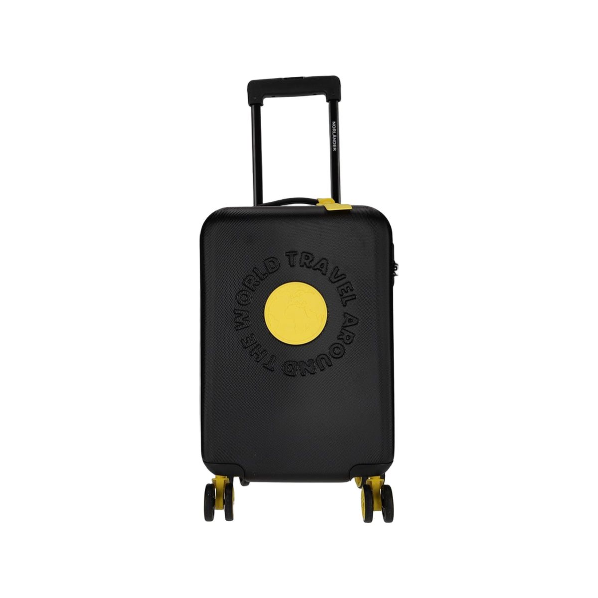 NORLÄNDER World Trolley Zwart/Geel