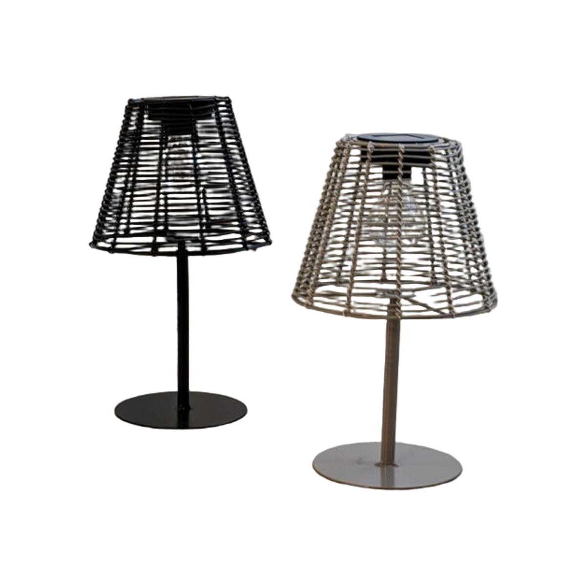 JENS Living Solar Tafellamp Liv Zwart