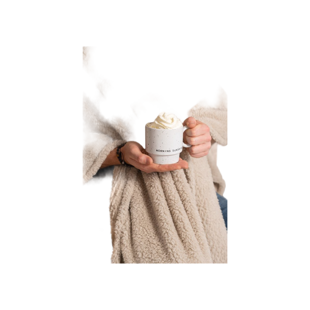 JENS Living Teddy Hoodie Taupe