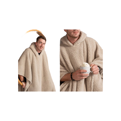 JENS Living Teddy Hoodie Taupe