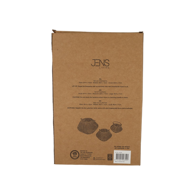 JENS Living Lantaarns Lex Grijs /3