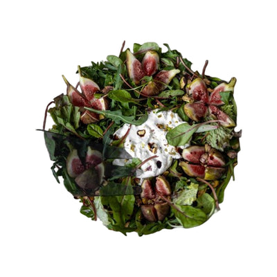 JENS Living Acryl Saladeschaal Met Bestek Smoke