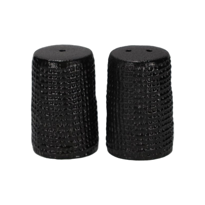 JENS Living Wafel Peper & Zout Set Zwart