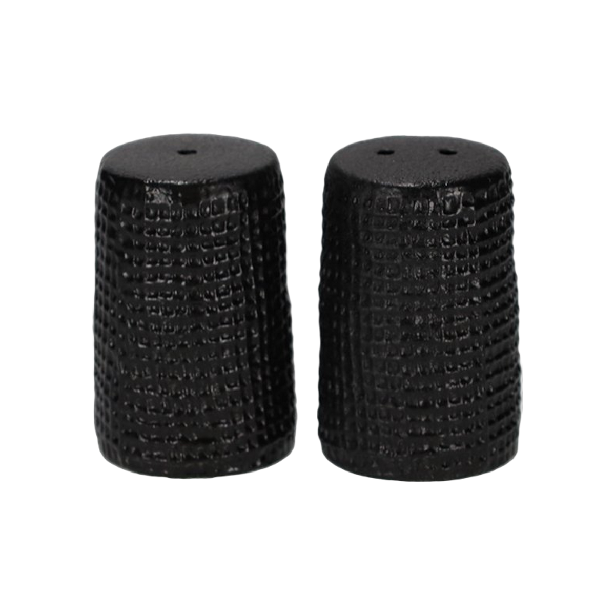 JENS Living Wafel Peper & Zout Set Zwart