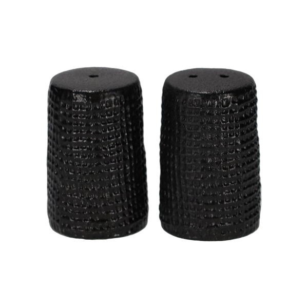 JENS Living Wafel Peper & Zout Set Zwart