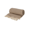 JENS Living Recycled Cotton Plaid Visgraat Beige
