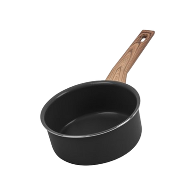JENS Living Steelpan Gerecycled Aluminium Zwart 16CM