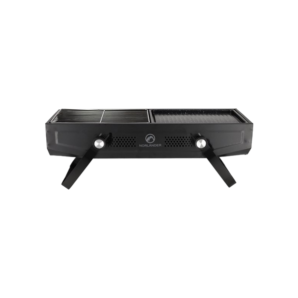NORLÄNDER Outdoor BBQ met Grill Zwart