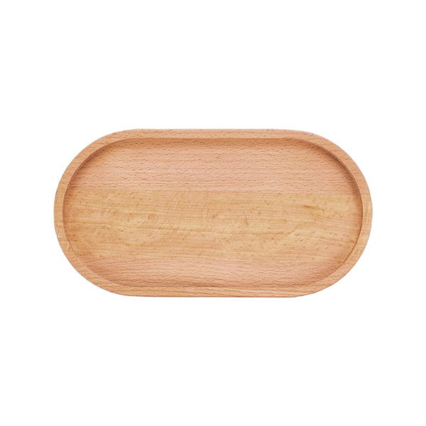 Bowls and Dishes Beuken Houten Ovaal Serveertray S 22,5 x 12 cm