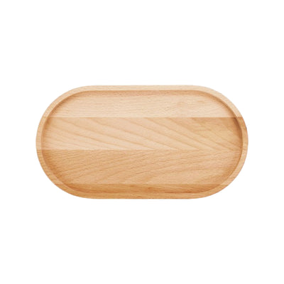 Bowls and Dishes Beuken Houten Ovaal Serveertray M 27x14,5cm