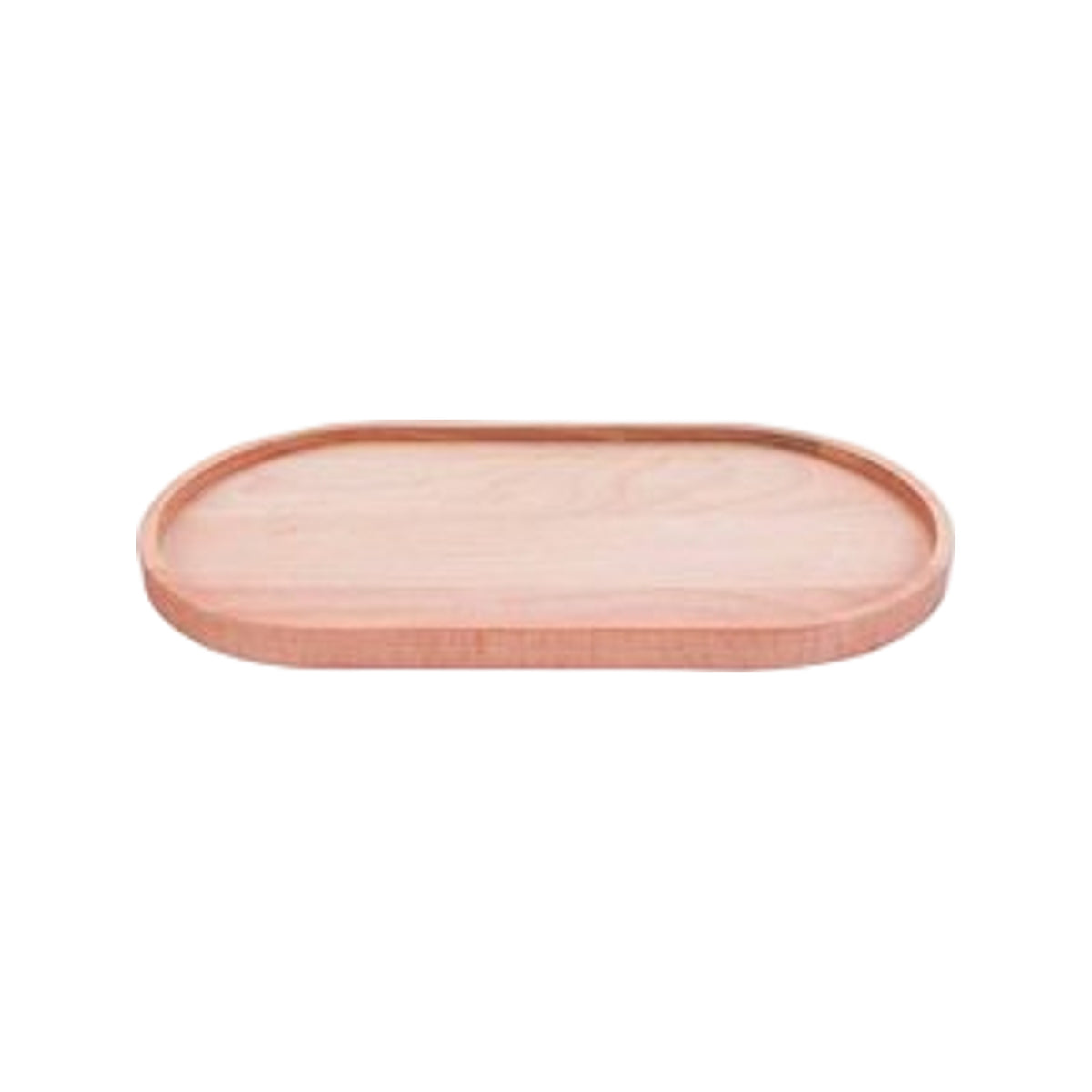 Bowls and Dishes Beech Wood Oval Serving Tray 32x17cm