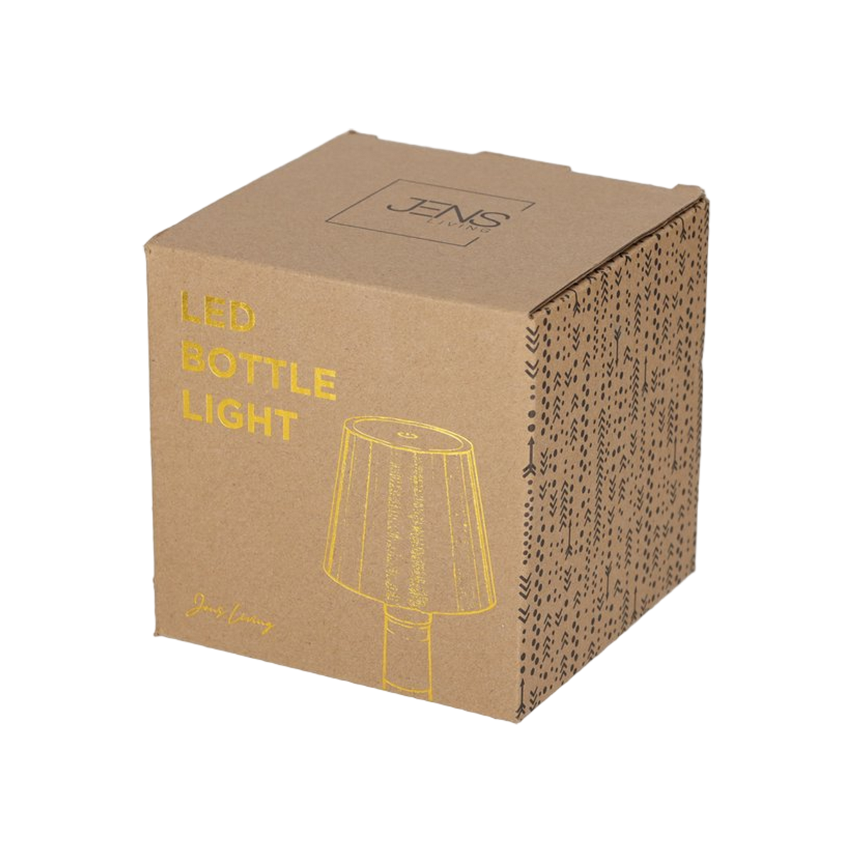 JENS Living LED Fles Lamp Goud