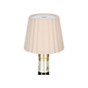 JENS Living LED Fles Lamp Ribbel Taupe