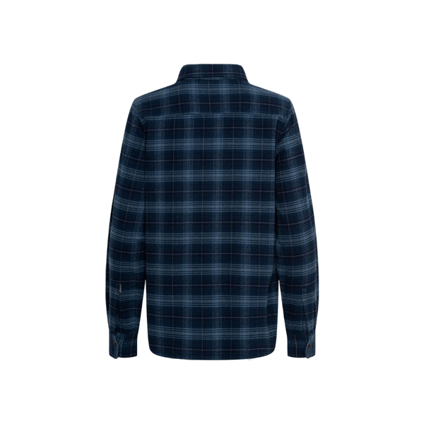 Narsaq Saarloq Women Plaid Flannel Shirt