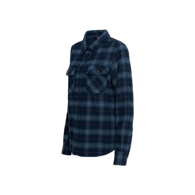 Narsaq Saarloq Women Plaid Flannel Shirt