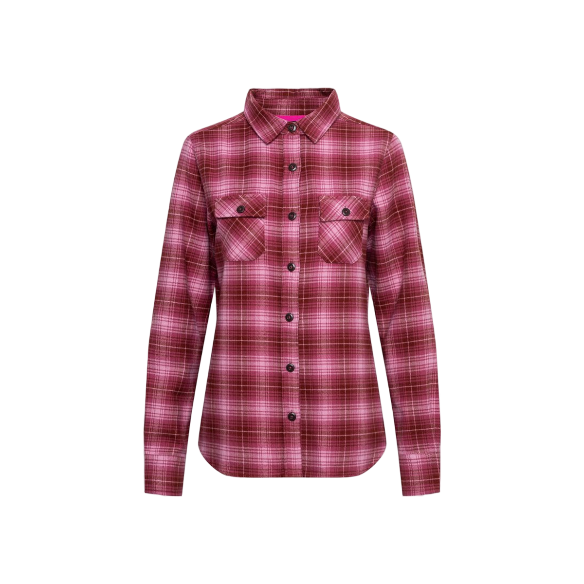 Narsaq Saarloq Women Plaid Flannel Shirt