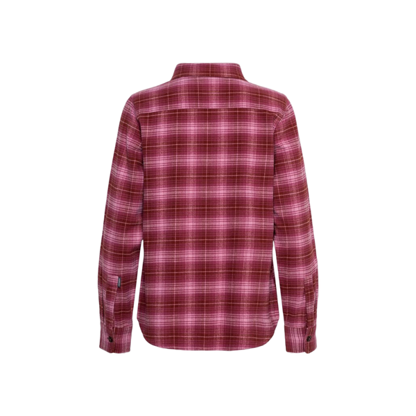 Narsaq Saarloq Women Plaid Flannel Shirt