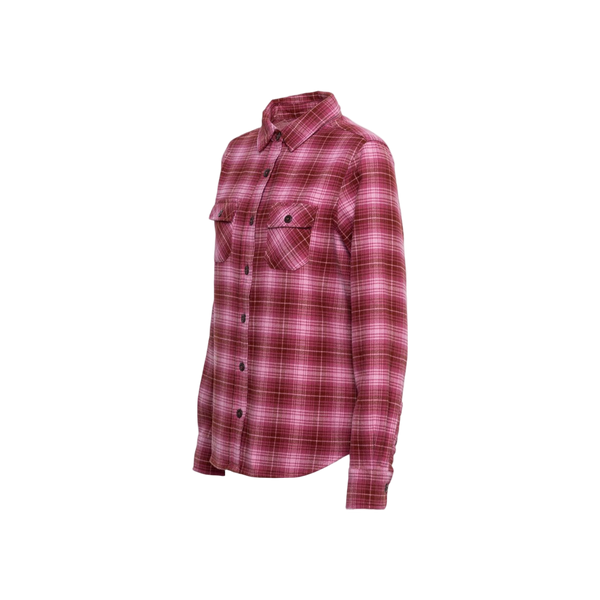 Narsaq Saarloq Women Plaid Flannel Shirt