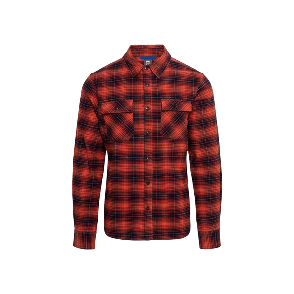 Narsaq Sermilik Men Plaid Flannel Shirt