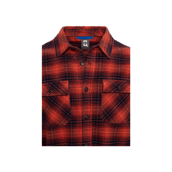 Narsaq Sermilik Men Plaid Flannel Shirt