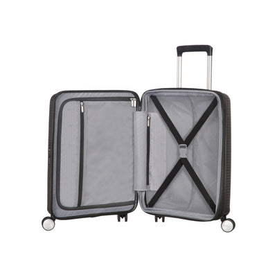 American Tourister SOUNDBOX SPINNER 55/20 TSA EXP — BASS BLACK