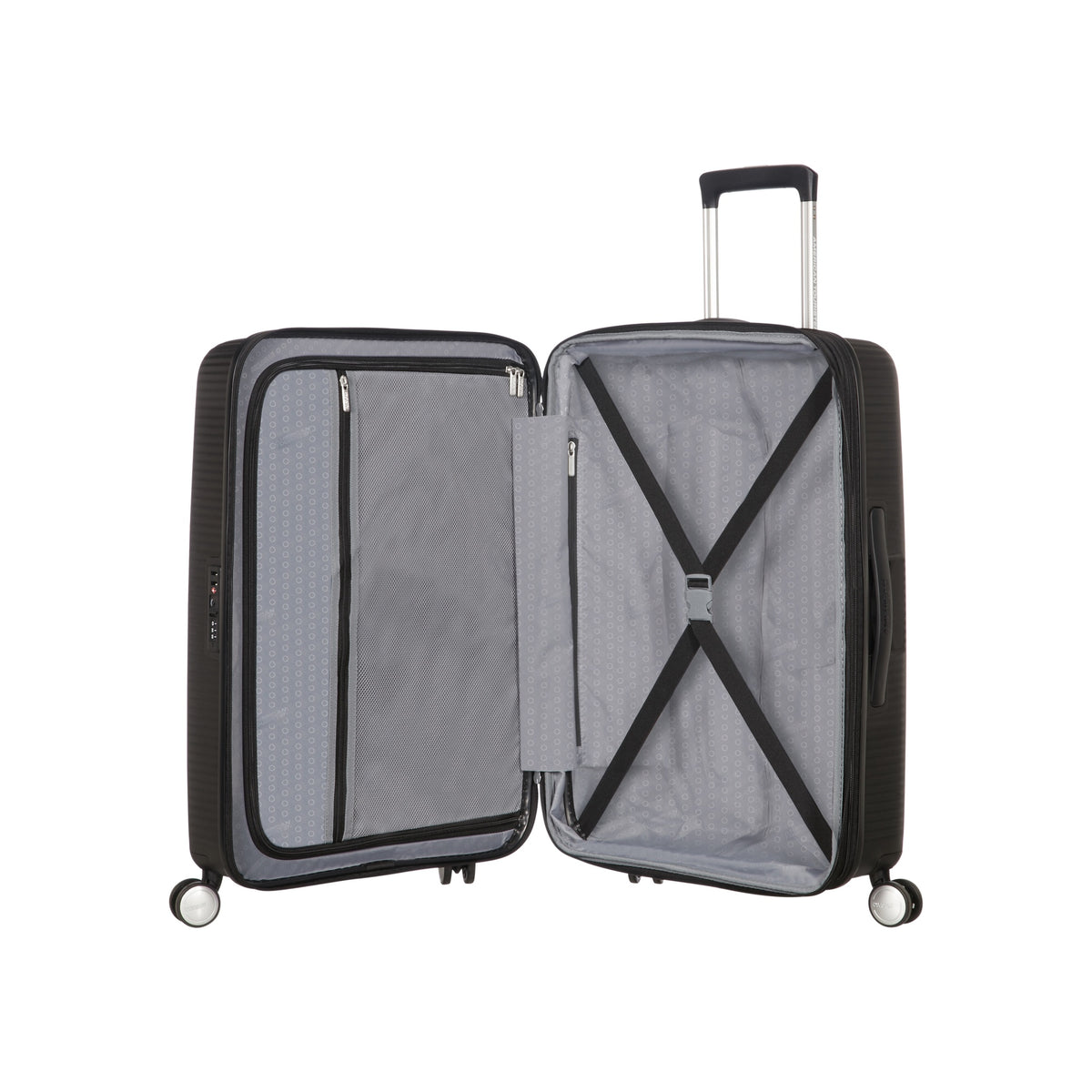 American Tourister SOUNDBOX SPINNER 67/24 TSA EXP — BASS BLACK