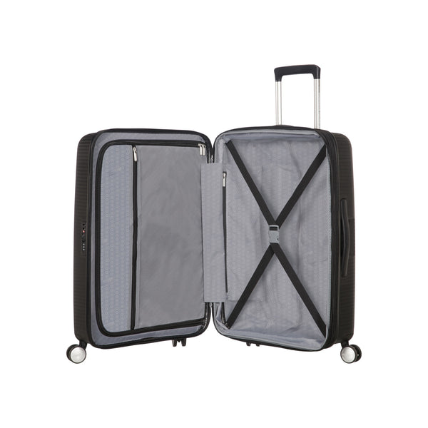 American Tourister SOUNDBOX SPINNER 67/24 TSA EXP — BASS BLACK