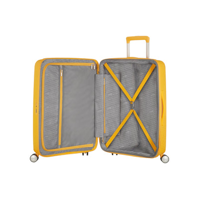 American Tourister SOUNDBOX SPINNER 67/24 TSA EXP — GOLDEN YELLOW