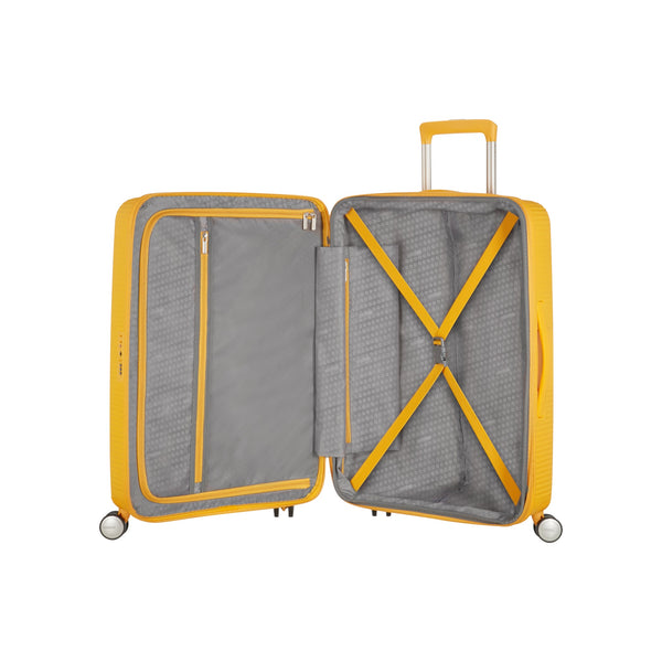 American Tourister SOUNDBOX SPINNER 67/24 TSA EXP — GOLDEN YELLOW