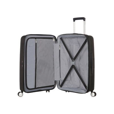 American Tourister SOUNDBOX SPINNER 77/28 TSA EXP — BASS BLACK