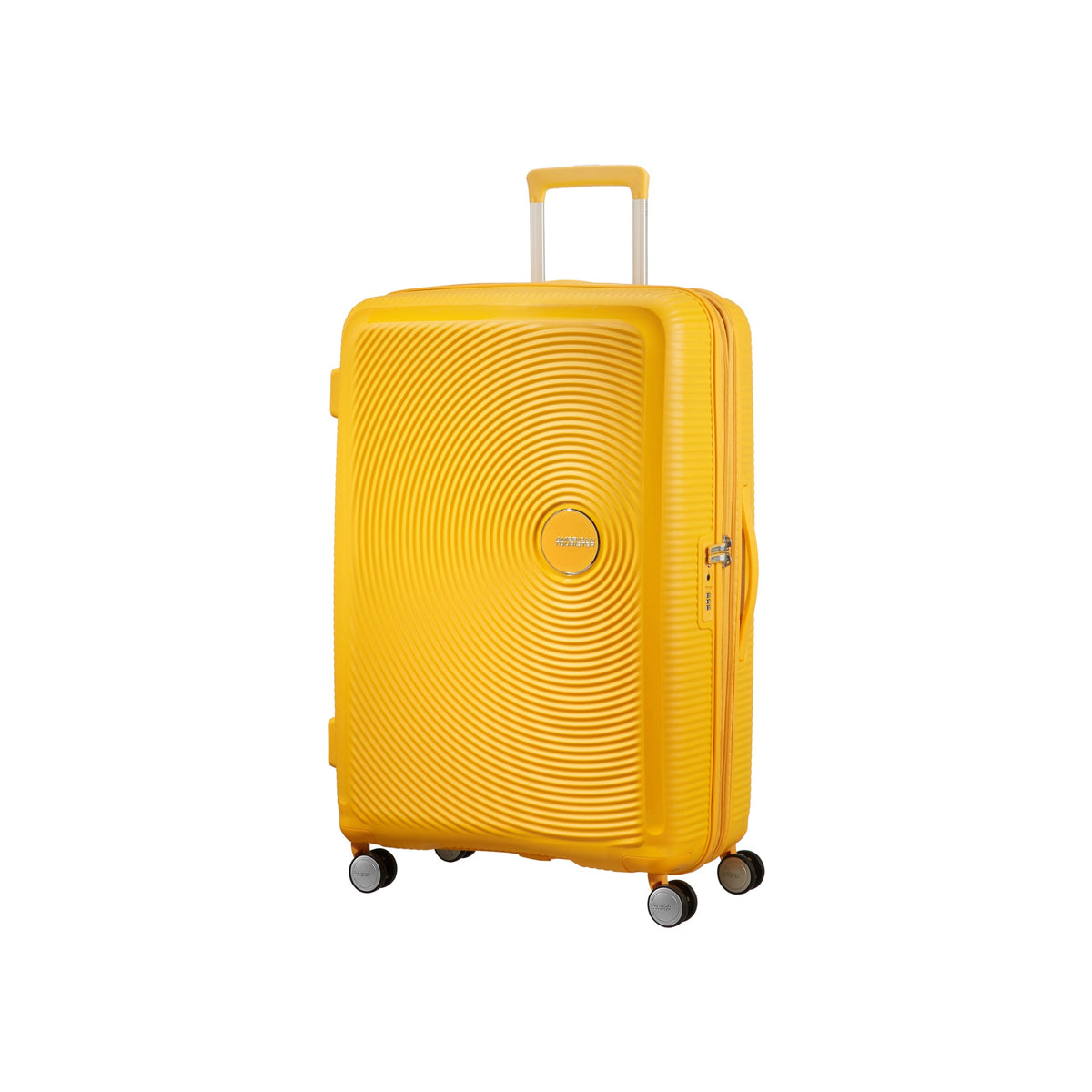 American Tourister SOUNDBOX SPINNER 77/28 TSA EXP — GOLDEN YELLOW