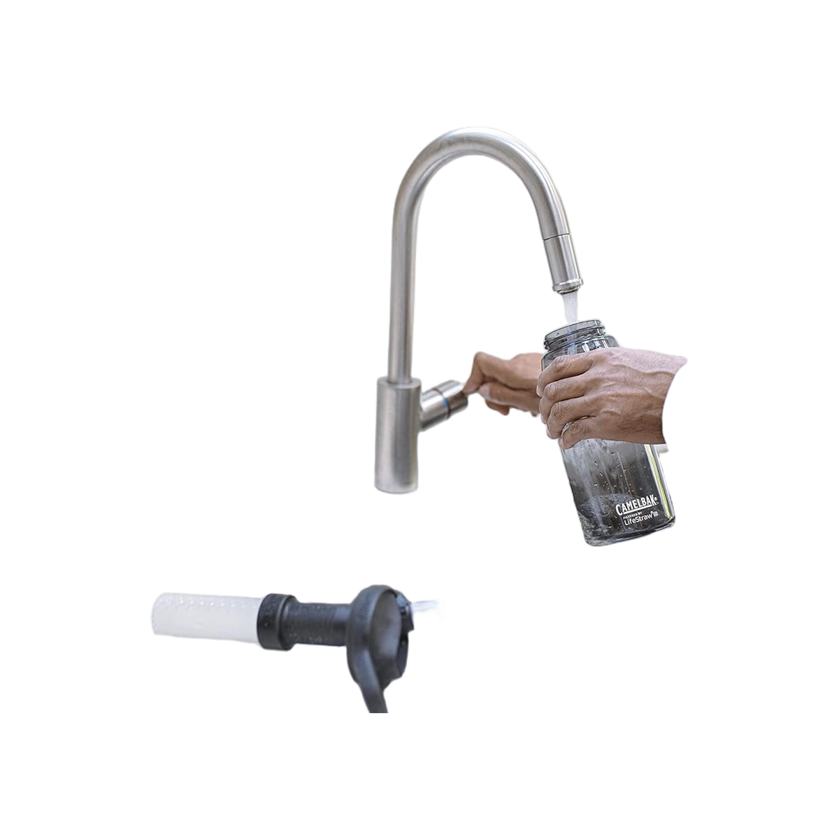 Camelbak Eddy+ 1 L filtered by LifeStraw Charcoal