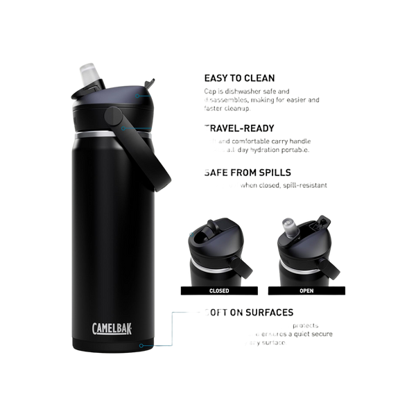 Camelbak Thrive Flip Straw Vacuum 0,6 L Black