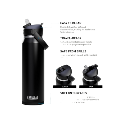 Camelbak Thrive Flip Straw Vacuum 1 L Black