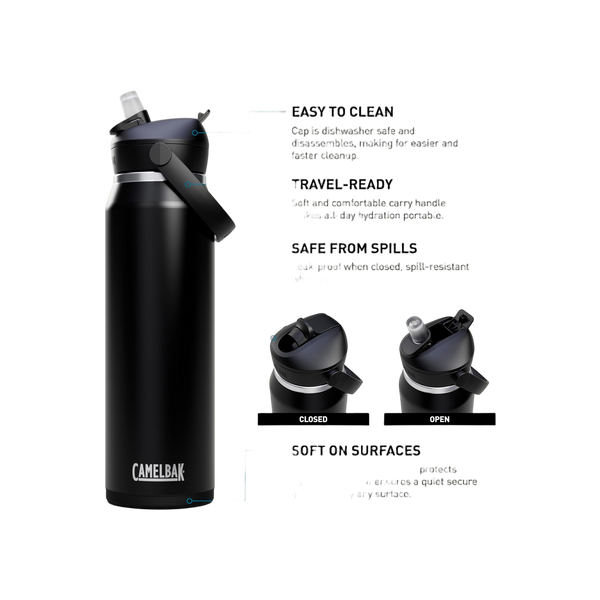 Camelbak Thrive Flip Straw Vacuum 1 L Black