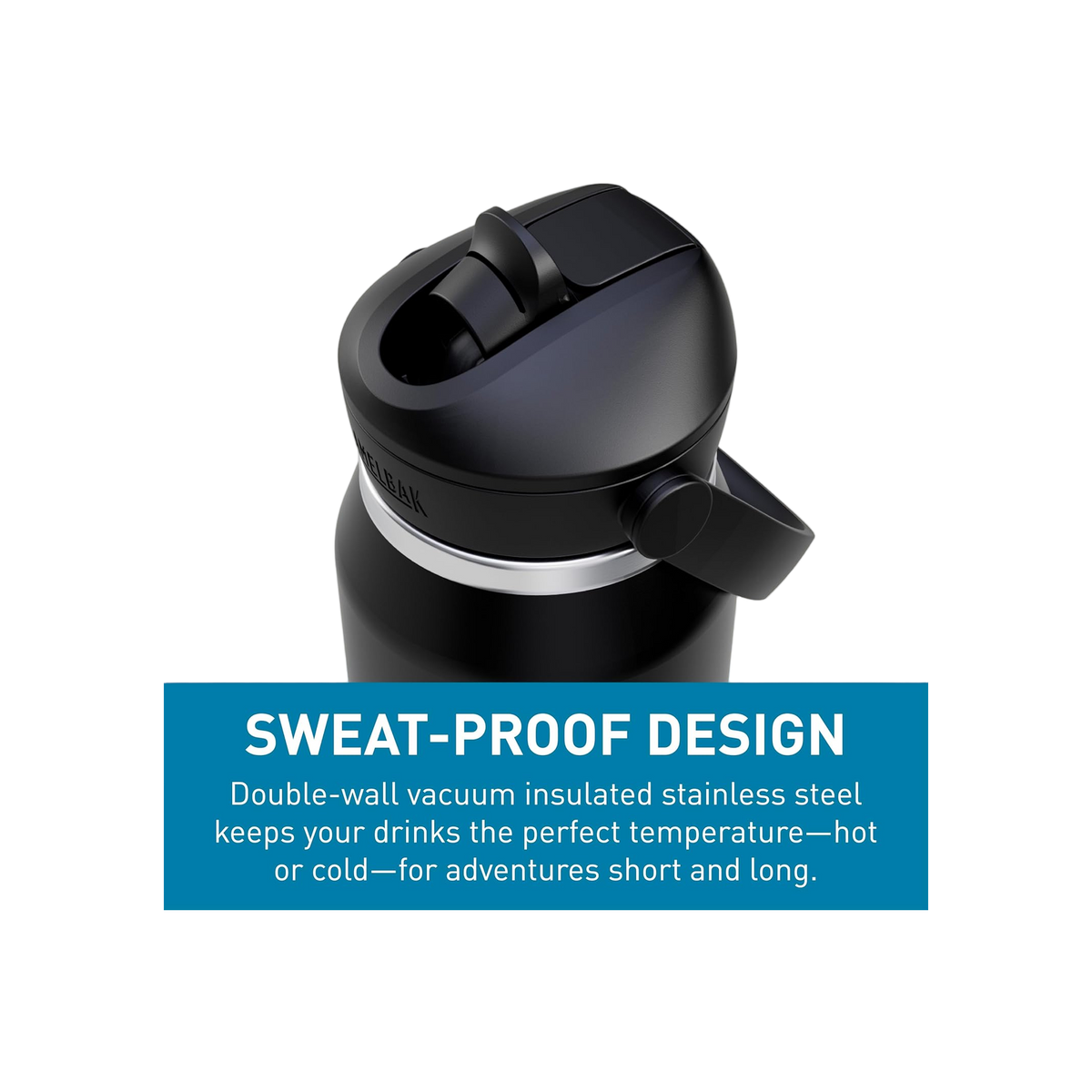 Camelbak Thrive Flip Straw Vacuum 1 L Black
