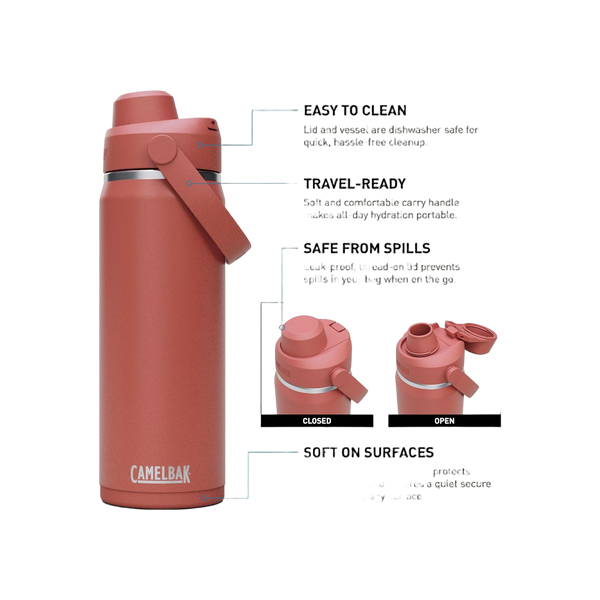 Thrive Chug Vacuum 0,6 L Sierra Red