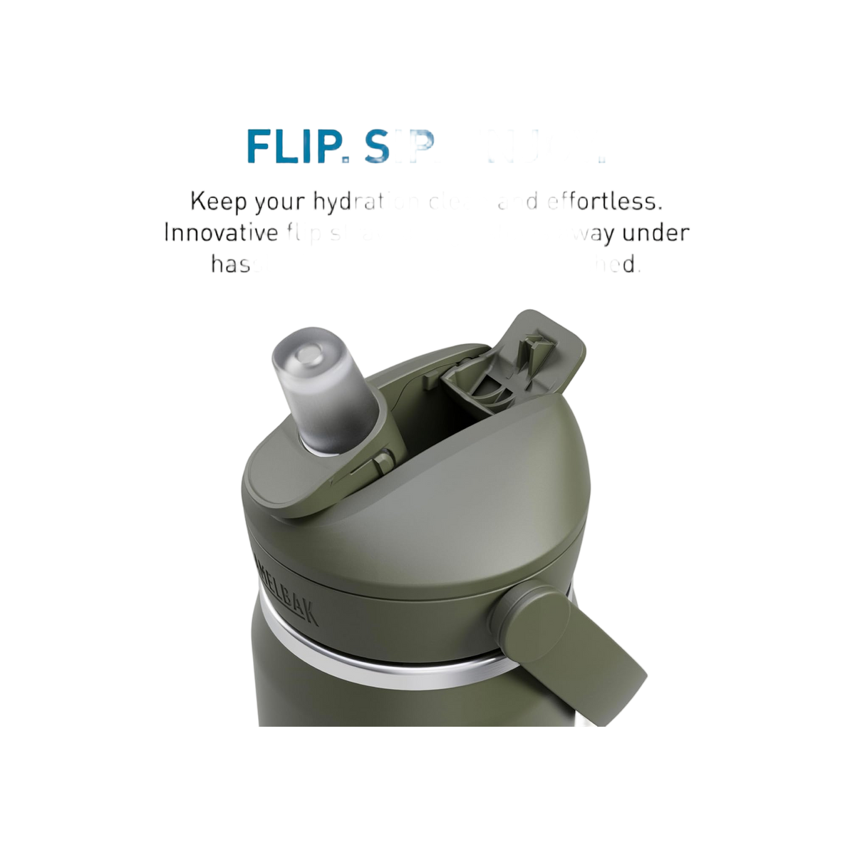 Thrive Flip Straw Vacuum 0,6 L Moss