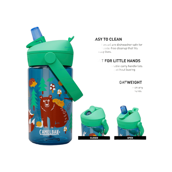 Thrive Flip Straw Kids 0,4 L Friendly Forest