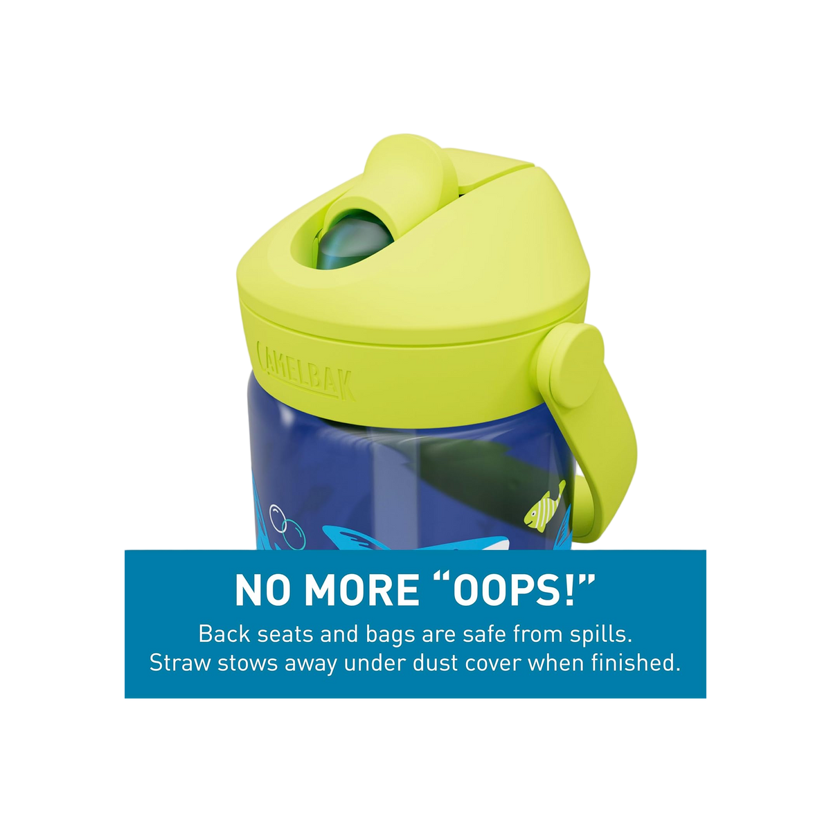 Thrive Flip Straw Kids 0,4 L Sharks and Rays