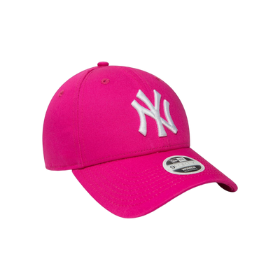New Era Female League Essential 9Forty® New York Yankees Pink/White