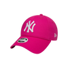 New Era Female League Essential 9Forty® New York Yankees Pink/White