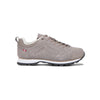 Grijze dames sneaker met veters en witte zool - comfortabele wandelschoen voor dagelijks gebruik