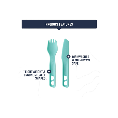 Passage Cutlery Set - [2 Piece] - Blue